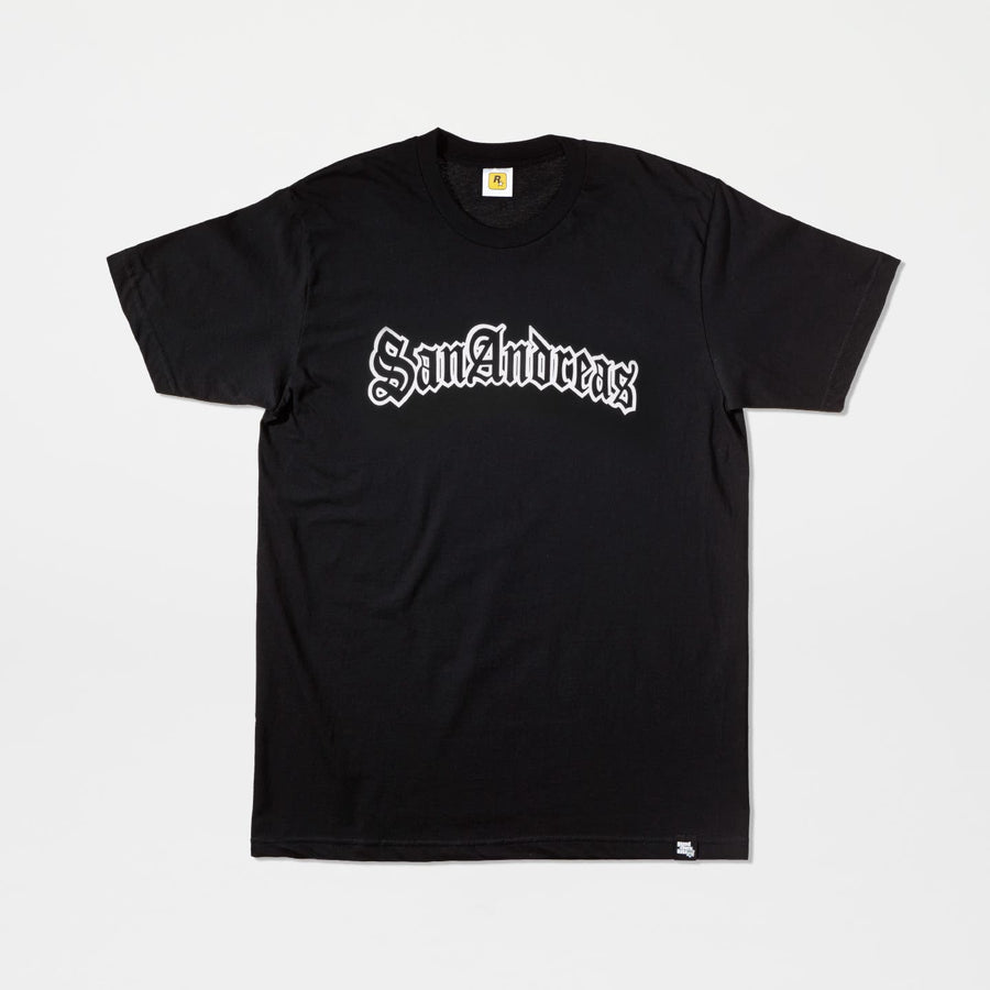 Maglietta di Grand Theft Auto San Andreas nera