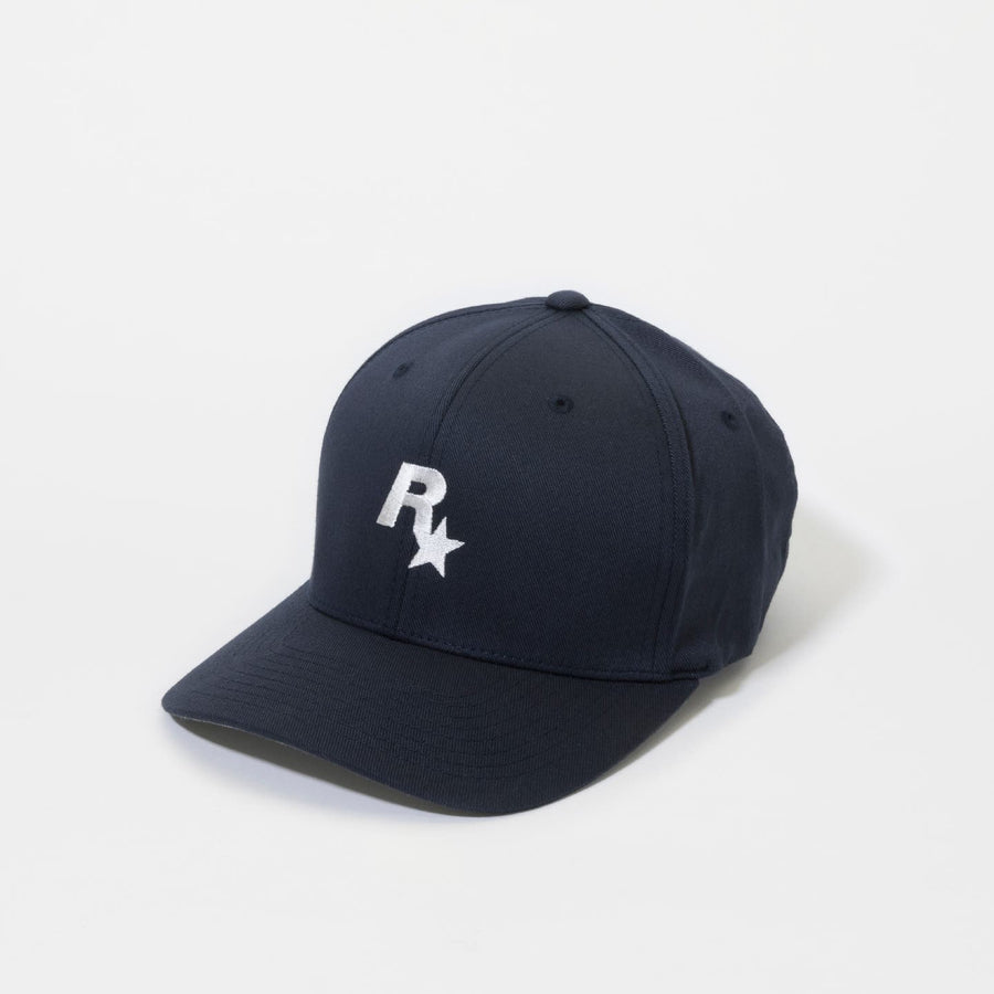 Cappellino Rockstar blu navy e bianco