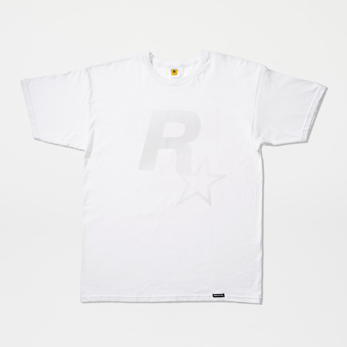 Maglietta logo di Rockstar White Out