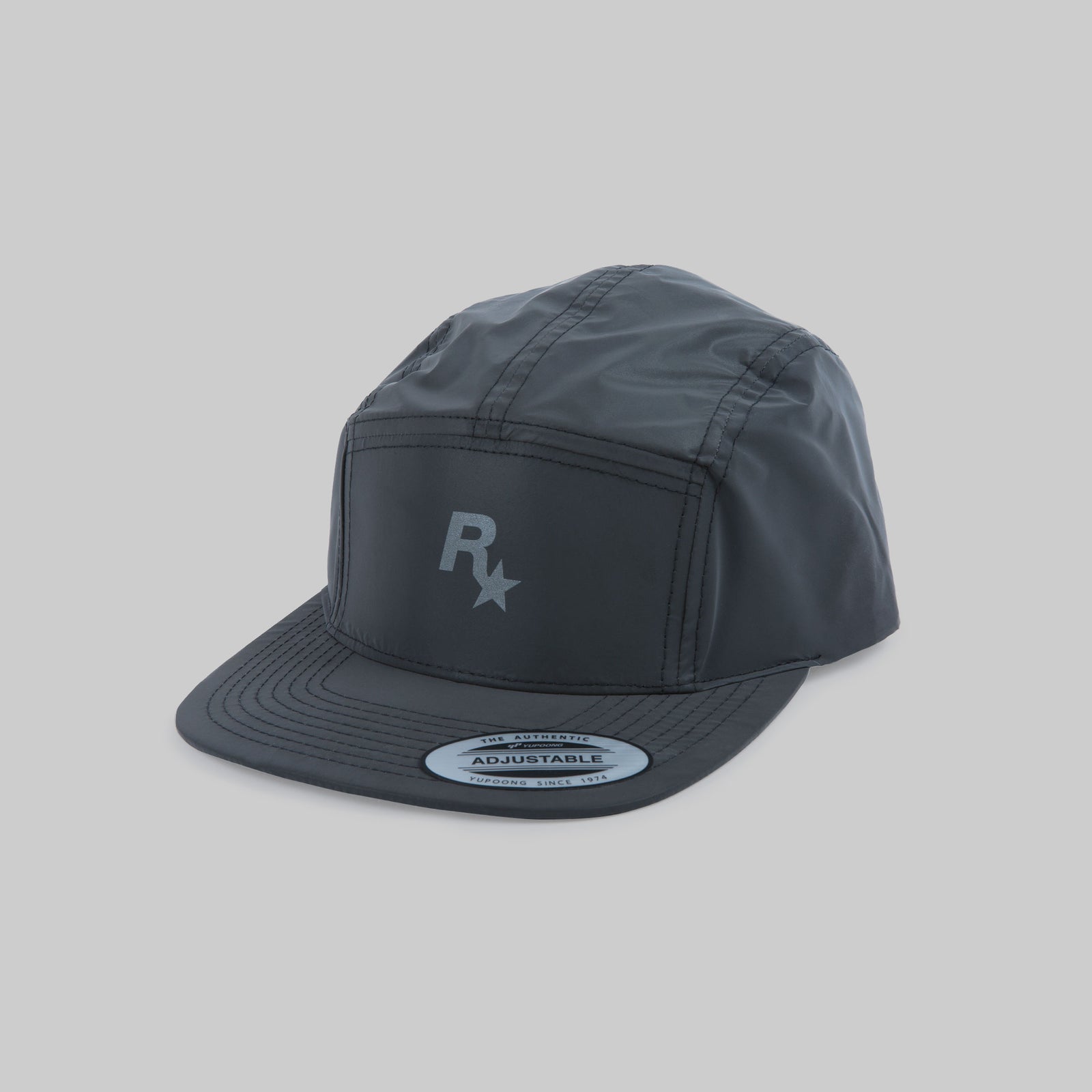 Cappellino Rockstar Games 5 Panel - Nero riflettente